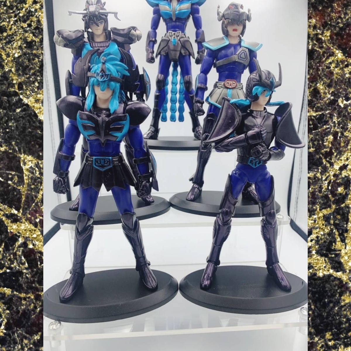 聖闘士星矢 暗黒聖闘士 5体セット フィギュア Amazon.co.jp: 聖闘士星矢 暗黒聖闘士 5体セット フィギュア